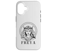 Freya Dea vichinga della mitologia norrena Rune Freyja Custodia per iPhone 16