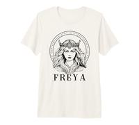 Freya Dea vichinga della Mitologia norrena Rune Freyja Maglietta Premium