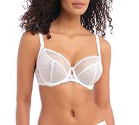 Freya Women's Fancies Underwire Plunge Bra Reggiseno, Bianco, 3F Donna