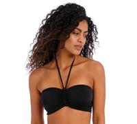 Freya Jewel Cove Bandeau Underwire Bikini Top Parte Superiore, Nero Tinta Unita, 3E Donna