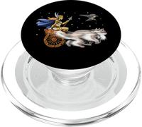 Freya Mitologia Norrena Dea Guerriera Vichinga Celtica Pagan PopSockets PopGrip per MagSafe