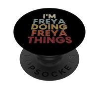 Freya Name Freya Personalized Name First Given PopSockets PopGrip Adesivo