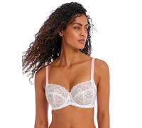 Freya Reggiseno da Donna Offbeat Underwire Side Support con Copertura Completa, Bianco/Giardino Opulento, 34FF