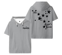 Freya Skye Gold's Gone - Maglietta unisex a maniche corte da uomo e da donna, per attività all'aperto, Grigio, S