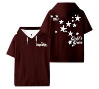 Freya Skye Gold's Gone - Maglietta unisex a maniche corte da uomo e da donna, per attività all'aperto, Marrone, L