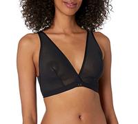 Freya Snapshot Wireless Bralette Reggiseno, Trasparente, Nero, XL Donna