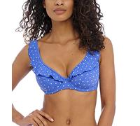 Freya Top Bikini da Donna Jewel Cove con Ferretto a Vela Alta, Azzurro, 30FF