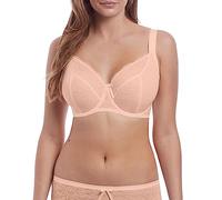 Freya Fancies-Reggiseno in Pizzo con Ferretto Scollatura a V, Trasparente, Beige Naturale, 3G Donna