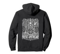 Freya's Apothecary Herbs Charms E Seidr Pagan Felpa con Cappuccio