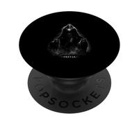 Freyja Dea norrena con nebbia di gatti PopSockets PopGrip Adesivo