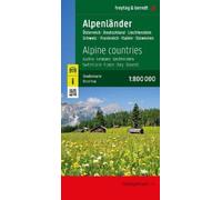 Freytag-Berndt Alpine countries, Road Map 1:800.000 (Map)