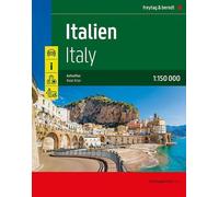 Freytag Berndt Italy Road Atlas (1:150,000) (Anello, filo)