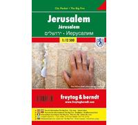 Freytag-Berndt Jerusalem City Pocket + the Big Five Waterproof 1:12 500 - (Map)