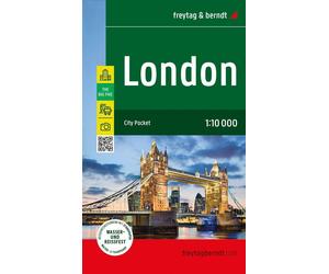 Freytag-Berndt London, City Pocket, City Plan 1:10.000 (Map)