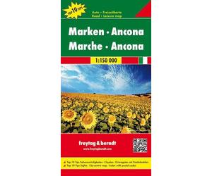 Freytag-Berndt Marken - Ancona Road Map 1:150 000 (Map)