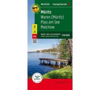 Freytag-Berndt Müritz, hiking, cycling and leisure map 1:50,000, freytag & (Map)