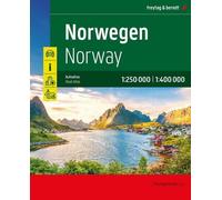 Freytag-Berndt Norway Road Atlas 1:250.000 - 1:400.000 (Map)