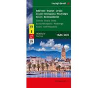 Freytag-Berndt Slovenia - Croatia - Serbia - Bosnia Herzegovina - Monteneg (Map)