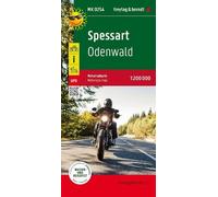 Spessart, motorcycle map 1:200,000, freytag & berndt (Map)