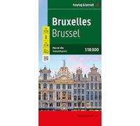 Freytag & Berndt Mappa Bruxelles/Brüssel 1:18.000 Pianta generale incl. mappa del centro PL 119-25