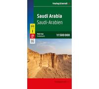 freytag & berndt Straßenkarte Saudi-Arabien 1:1,5 Mio.: AK 106