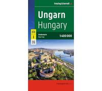 freytag & berndt Straßenkarte Ungarn 1:400.000: AK 1004