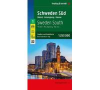 Freytag-Berndt Sweden South Road and Leisure Map (Map)
