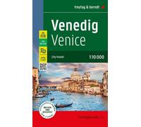 Freytag-Berndt Venice, City Plan 1:10.000, City Pocket + The Big Five (Map)