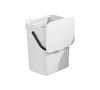 Frfik Armadio da cucina, pattumiera con doppio coperchio a ribalta | Contenitore per compost da cucina per lo smaltimento dei rifiuti del compost sotto il lavello, bancone, bagno