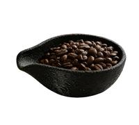 Frfik Bicchiere dosatore per caffè e | supporto per bilancia di precisione antiscivolo | vassoio di dosaggio caffè | per tè, schiuma per latte, servizio di cucina, bar casa, caffetteria, birra casa,
