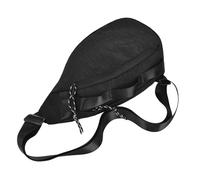 Frfik Borsa a tracolla da uomo, 33 cm, in nylon e Oxford, con tracolla regolabile, per uso quotidiano, viaggi, ciclismo, ideale per uomini, scuola, lavoro e attività all'aperto, Nero , Refer to