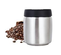 Frfik Contenitore per caffè in acciaio, contenitore ermetico, contenitore a bocca larga per chicchi di caffè, 800 ml e 1200 ml, a prova di luce, per chicchi di caffè, tè, zucchero e prodotti