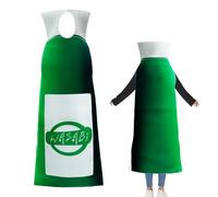 Frfik Costume da Cosplay per le donne,Abbigliamento umoristico con salsa | verde | Costume da costume per Halloween | Per donne e uomini per feste carnevali rappresentazioni