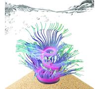 Frfik Decorazioni per canotte, decorazioni per anemoni marini per acquario | Ornamenti in silicone per anemone, per acquario estetico artificiale per la casa