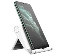 Frfik Desk Phone Stand - Pp Mobile Phone Holder - Cell Phones Standes - Desktop Phon Stands Compatible with Smartphones - Use in Office Desks, Study, or Bedside