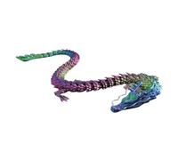 Frfik Drago articolato - Figura 3D da 12 pollici | colorata: modello stampato in 3D realistico e flessibile, giocattolo fantasy decorativo ideale per la raccolta, il regalo o la decorazione della s
