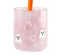 Frfik Glass Cup - 530ml Large Drinking Glass | Elegant Clear Glassware - Versatile Juice, Wine, Cocktail Tumbler for Everyday Use, Halloween Parties, Holiday Decor, Seasonal Celebrations & Home Bar