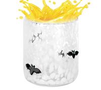 Frfik Glass Cup - 530ml Large Drinking Glass | Elegant Clear Glassware - Versatile Juice, Wine, Cocktail Tumbler for Everyday Use, Halloween Parties, Holiday Decor, Seasonal Celebrations & Home Bar