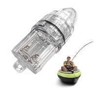 Frfik Lampada subacquea a LED, Lampada da subacquea super luminosa, Underwater Fish Finder Lamp Night Fishing Lure Bait Finder Crappie Boat Ice Fishing Light per attrattivi Più pesci