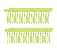 Frfik Legami per Piante da Giardino | 50 Pezzi Fascette Autobloccanti A Forma di Foglia per Supporto Piante | Fascetta Riutilizzabile per Fissare Viti Rampanti,per Giardinaggio Interno E Esterno