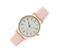 Frfik Orologio Da Donna - Orologio Casual Da 9 Pollici | Quadrante Analogico In Pelle PU - Da Polso Vintage Impermeabile Da Donna Con Cassa In Lega, Ideale Per L’Uso Quotidiano, Viaggi, Lavoro E Co