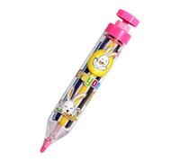 Frfik Pastelli lavabili - rotante da 15 cm | Sicuro e delicato disegno artistico, 8 colori pastelli portatili per bambini ragazze artisti, viaggi, casa, scuola, interni prescolari, divertimento