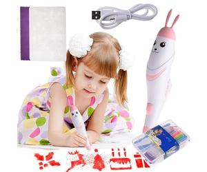 Frfik Pennarello spray per aerografo elettrico, senza fili, ricaricabile, per oltre 3 anni, idea regalo