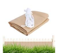 Frfik Schermo per Balcone per Appartamenti, 9 x 7,5 m, Protezione UV, Copertura per Balcone, Finestra, Giardino, Esterno, Garage, cancello, Cortile, terrazza, Porte