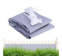 Frfik Schermo per la Privacy per Appartamenti e Patio, 9 x 7,5 m, Protezione Raggi UV, Copertura per Balcone, Finestra, Giardino, Esterno, Garage, cancello, Cortile, terrazza, Porte