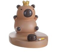 Frfik Simpatico supporto per telefono Capybara - Action Figure Cartoon Animal Phone Holder - multifunzionale palmare desktop ornamento decorazione da tavolo per dormitorio camera da auto ufficio