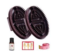 Frfik Spazzola professionale Meridian, spazzola ergonomica per massaggi, pettine per massaggi sicuro a lunga durata, per compleanno, Capodanno, Natale, Pasqua