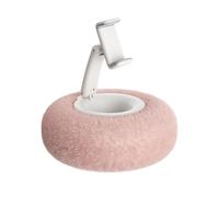 Frfik Supporto per tablet - 20 x 20 x 12,5 cm, supporto per cuscino in ABS, regolabile, pieghevole, rotazione a 360°, rimovibile, peluche, supporto per telefono, laptop, divano, lettura,