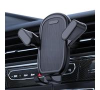 Frfik Supporto per telefono 'auto - Porta del telefono 'auto, porta del telefonos rotativo - fissazione della griglia di ventilazione ABS con attrezzatura a gravità per commutazione a 360 °, guida