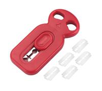 Frfik Tagliapasta Per Pane - ABS E Acciaio Al Carbonio, Strumento Retrattile Riutilizzabile Per Incisione Impasto | Coltello Da Fornaio Con Lama Magnetica, Taglio Preciso Per Lievito Madre E Cucina